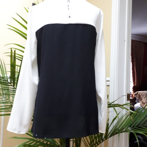 Zara black and white top - Picture 10 of 10